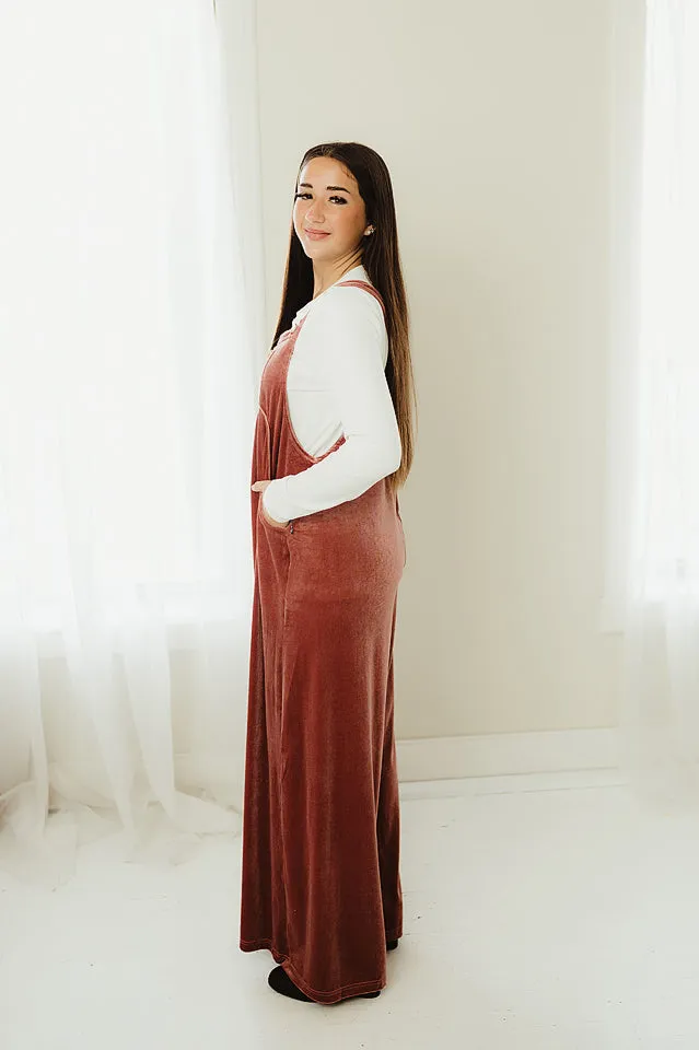 Velvet Overalls
