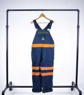 Vintage Liberty Denim Overalls with Reflective