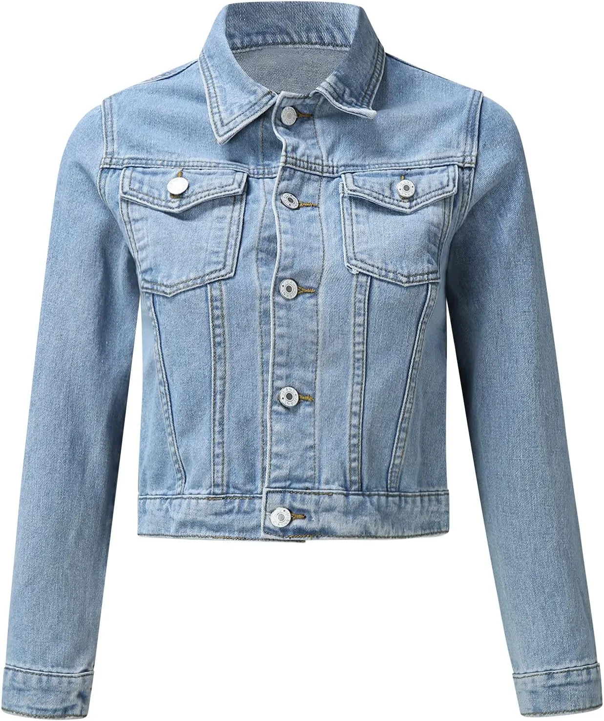 Womens Military Safari Cropped Jackets Button Down Lightweight Crop Bomber Jacket Y2K Trendy Crop Jackets with Pockets