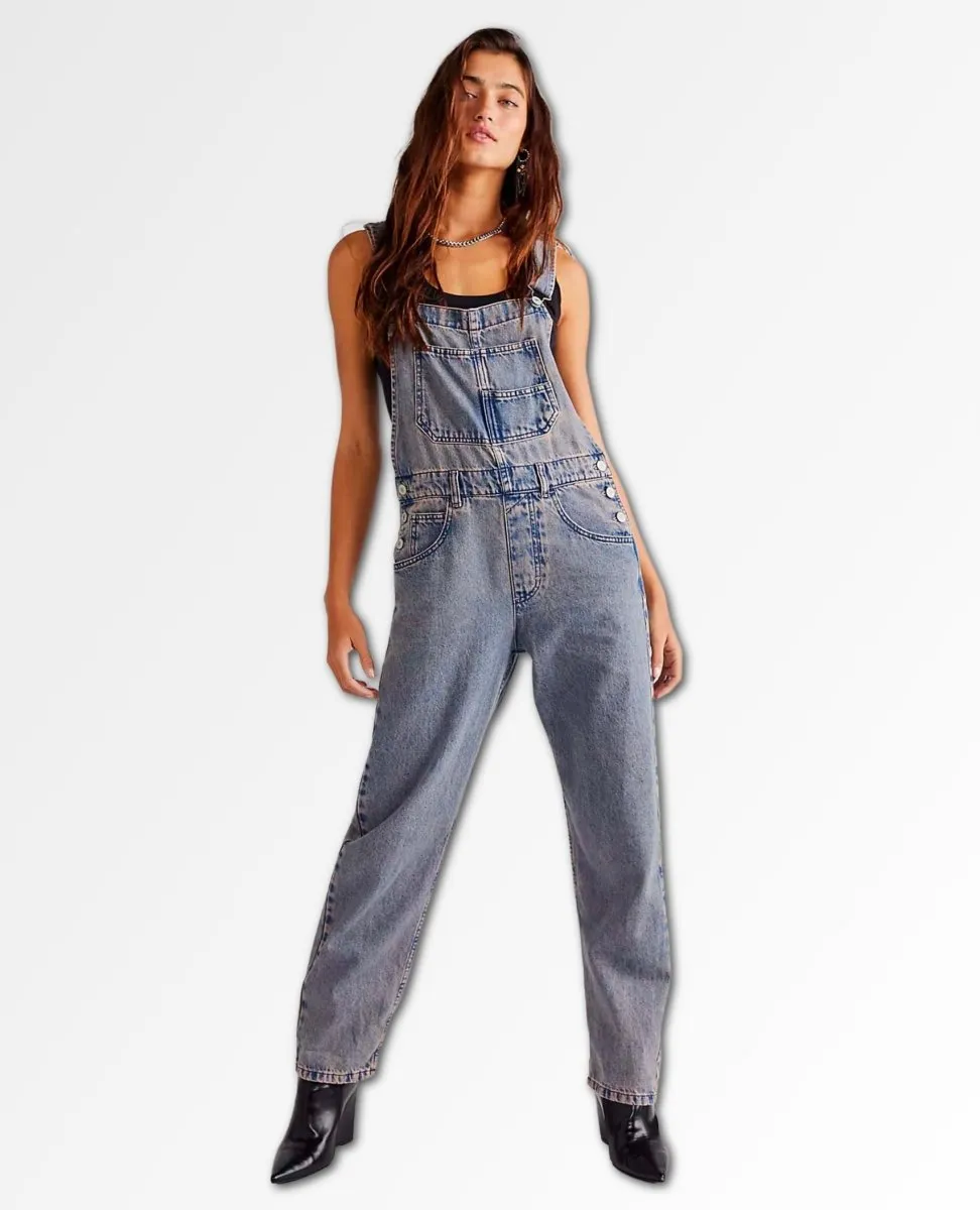 Ziggy Denim Overalls Pink Dreams